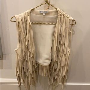 Marolli New York Women’s Fringe Vest